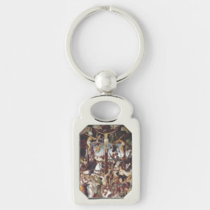 Crucifixion of Jesus by Gaudenzio Ferrari Key Ring
