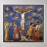 Crucifixion of Jesus Christ Art Poster