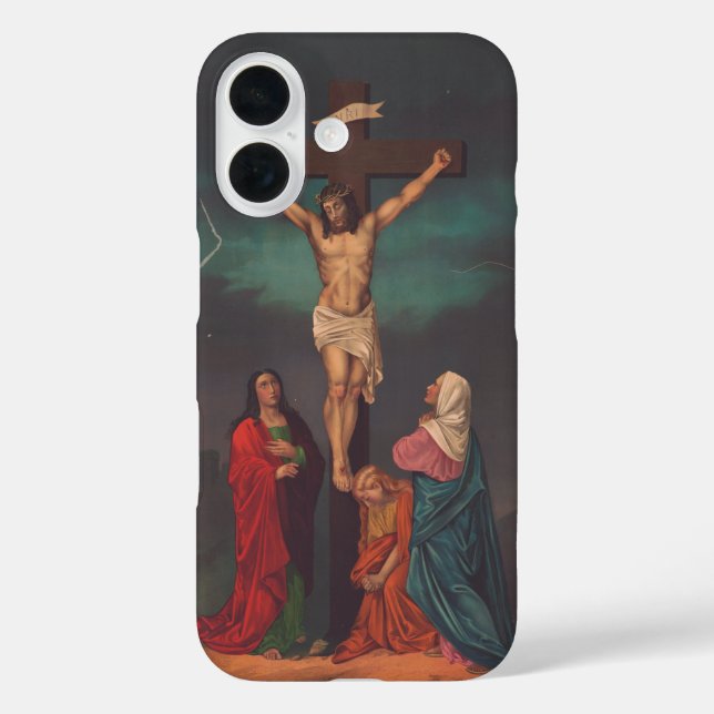 Crucifixion of Jesus Christ Case-Mate iPhone Case (Back)