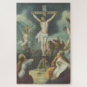 Crucifixion of Jesus Christ Jigsaw Puzzle