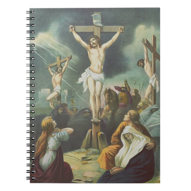 Crucifixion of Jesus Christ Notebook (Front)