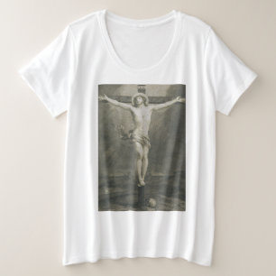 Crucifixion of Jesus Christ Plus Size T-Shirt