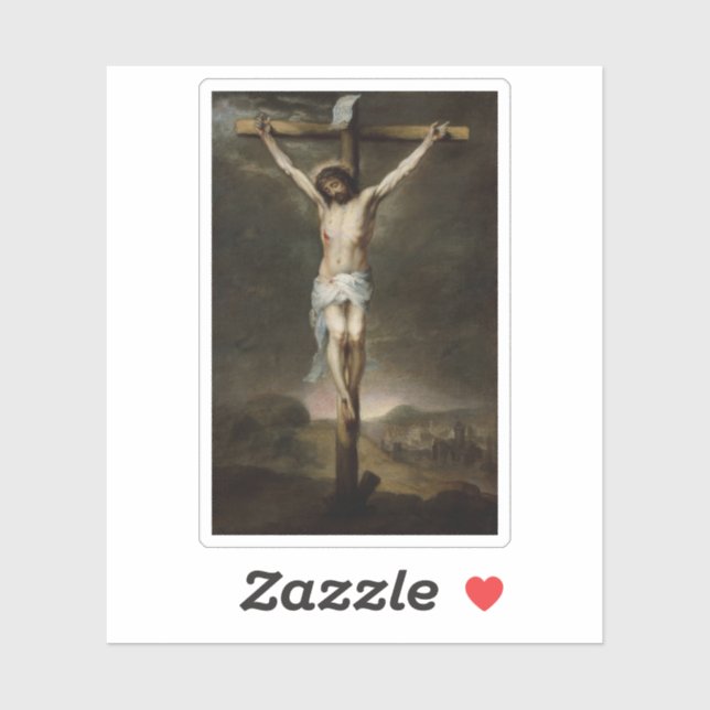 Crucifixion of Jesus Vinyl Decal (Sheet)