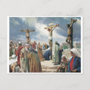 Crucifixion  postcard