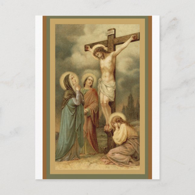 Crucifixion Postcard (Front)