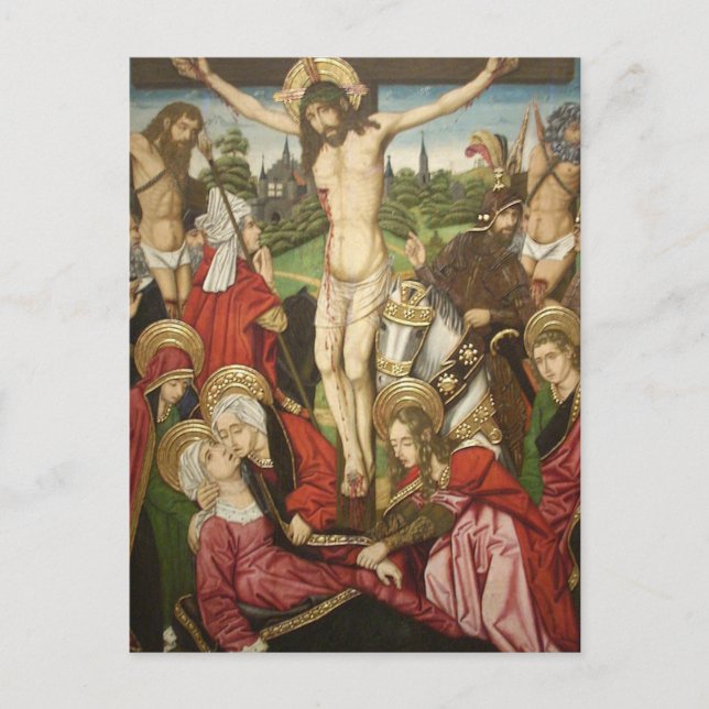 crucifixion postcard (Front)