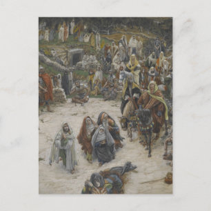 crucifixion seen from the cross James Tissot Holiday Postcard