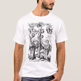 Crucifixion with Four Angels, mediaeval engraving T-Shirt