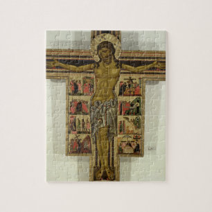 Crucifixion with Stories of the Passion, School of Jigsaw Puzzle