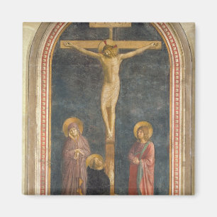 Crucifixion with the Virgin, SS. John the Evangeli Magnet