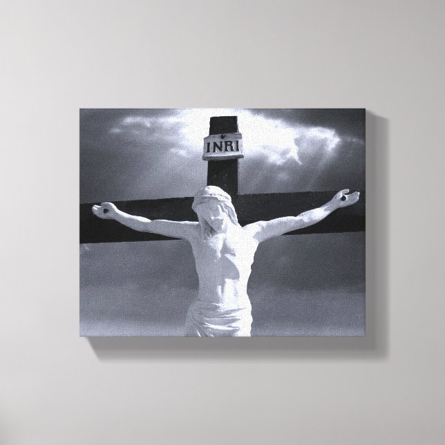 Crucifixion Wrapped Canvas (Front)