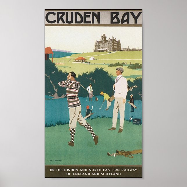 Cruden Bay Golf Poster (Front)