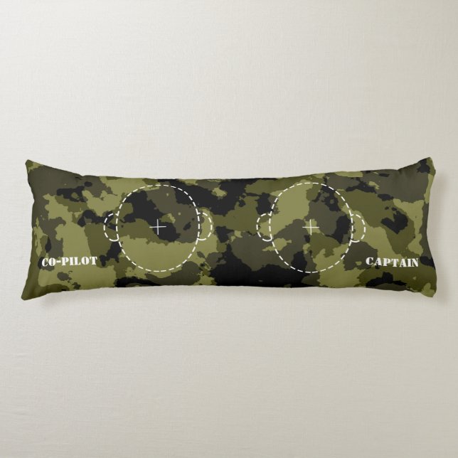 Crue Of Two Sleeping Device Body Cushion (Front)