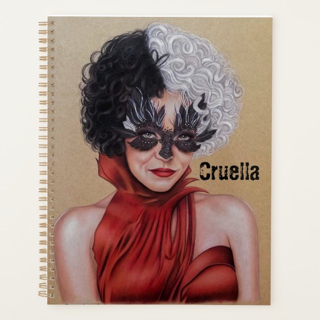 Cruella de Vil  Planner (Front)