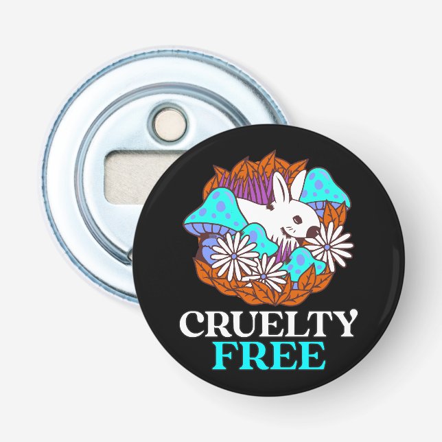 Cruelty free bottle opener (Front)