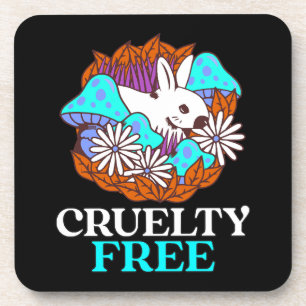 Cruelty free coaster