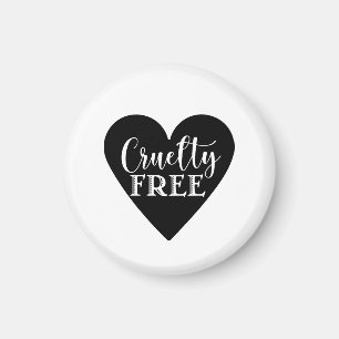 CRUELTY FREE heart Magnet
