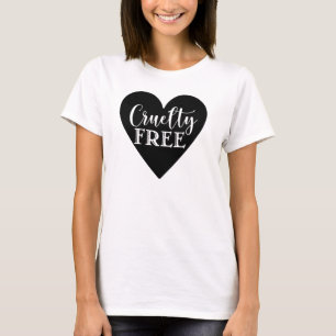 CRUELTY FREE heart T-Shirt