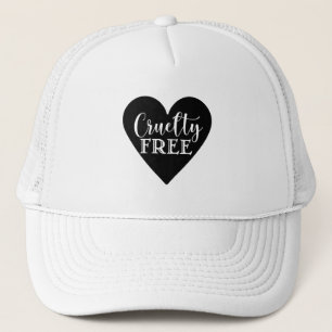CRUELTY FREE heart Trucker Hat
