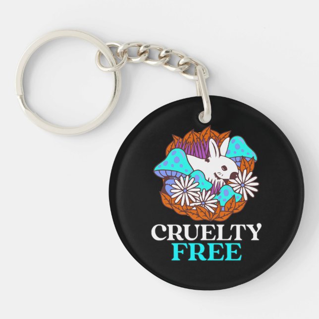 Cruelty free key ring (Front)