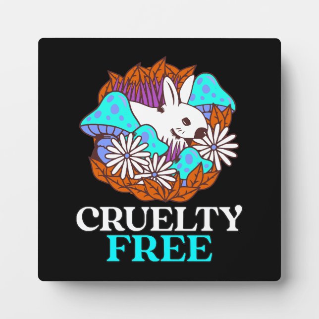 Cruelty free plaque (Front)