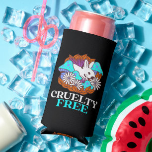 Cruelty free seltzer can cooler