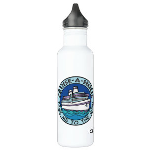 Cruise-A-Holic custom name water bottles
