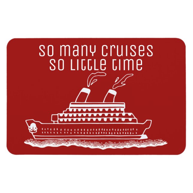 Cruise Cabin Stateroom Door Marker Funny Magnet (Horizontal)