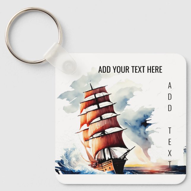 Cruise Company/ Personal Key Ring (Front)