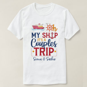 Cruise Couples Vacation T-Shirt