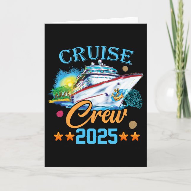 Cruise Crew 2025  Card (Front)