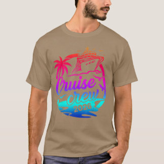 Cruise Crew 2026 Summer Vacationrip Funny Matching T-Shirt