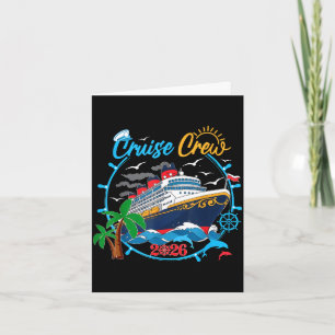 Cruise crew cruising 2026 hawaii summer vacation card