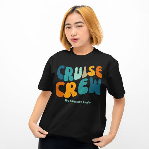 Cruise Crew Custom Matching Family Reunion  T-Shirt