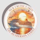 Cruise Decor Door Personalised Magnet