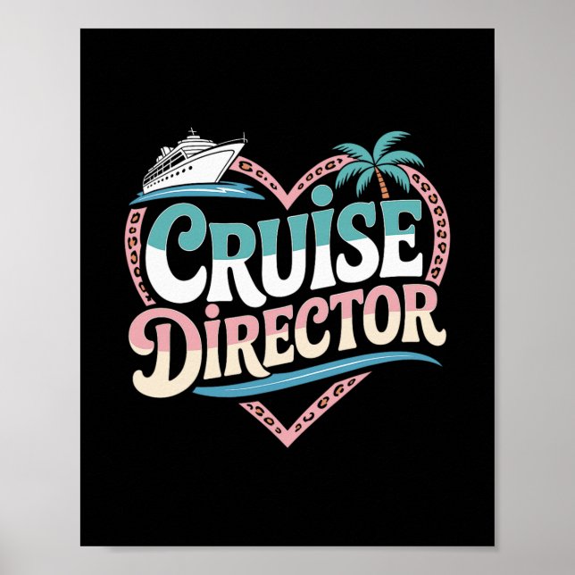 Cruise Director Heart  Poster (Front)