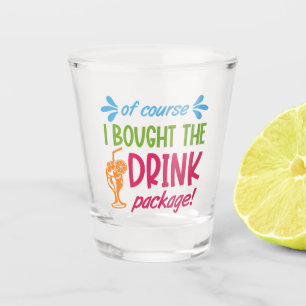 Cruise Drinks Shot Glass