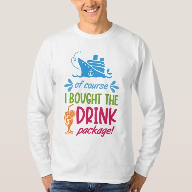 Cruise Drinks T-Shirt (Front)