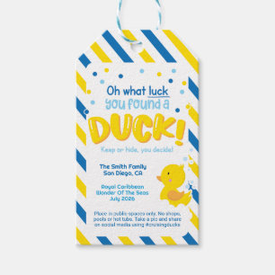 Cruise Duck Tags - You found a Duck!