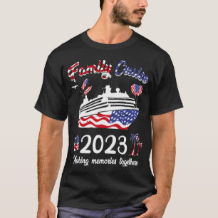 Cruise Family 2023 4th Of July Cruise Ship T-Shirt
