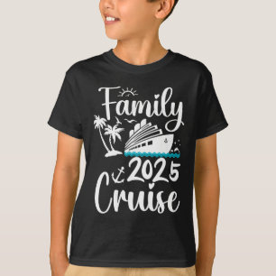 Cruise Family 2025 Squad Vacation Matching Family  T-Shirt