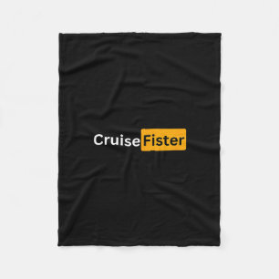 Cruise Fister - Y Cruising Bon Voyage Gifts Fleece Blanket