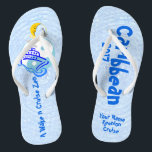 Cruise Flip Flops Adult Slim Straps<br><div class="desc">Put together your two favourite things - flip flops and cruise travel, and get ready to hit the beach. Great to customise for families, a trip with friends, bachelor/ bachelorette parties or other special occasions. Perfect for showing how much fun you are having and taking home a wonderful keepsake. Personalise...</div>