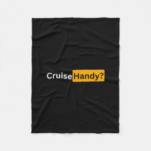 Cruise Handy - Y Cruising Bon Voyage Gifts Fleece Blanket