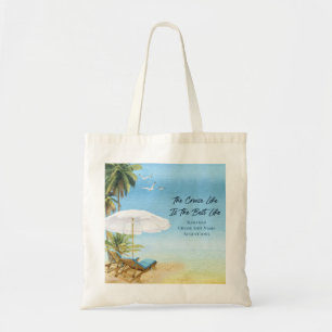 Cruise Island Beach Bahamas Tote Bag