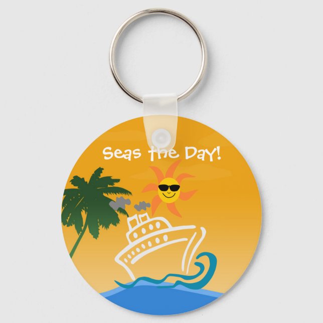 Cruise Keychain - Basic Round (Front)