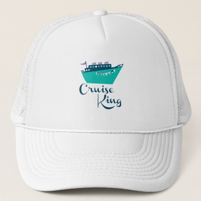 Cruise King Trucker Hat (Front)