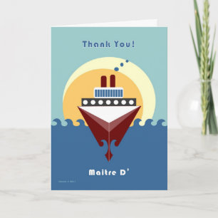 Cruise - Maitre D' - Thank you