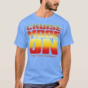 Cruise Mode On Family Vacation 2023 Vintage Style T-Shirt