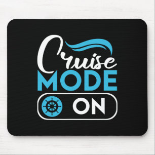 Cruise Mode On Ferry Ship Cruising Cruise Trip Mouse Pad